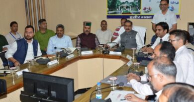 Sukhu reviews multiple projects underway in Hamirpur district HIMACHAL HEADLINES