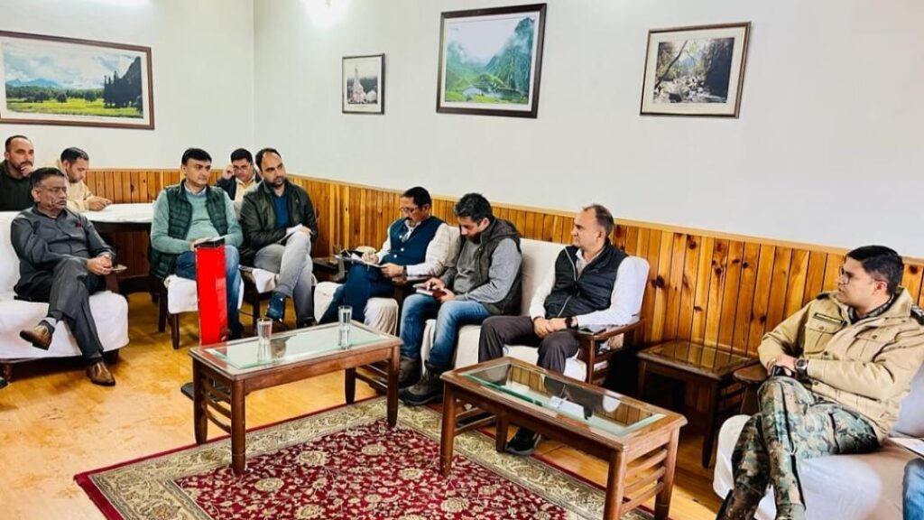 MLA Kuldeep Rathore took a meeting of officers, took stock of the situation HIMACHAL HEADLINES