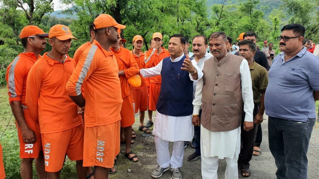 BJP stands with the affected people of Himachal at the time of this tragedy HIMACHAL HEADLINES