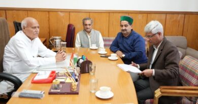 Preliminary estimate pegs agriculture loss of over 83 crores in Himachal: Chander Kumar HIMACHAL HEADLINES