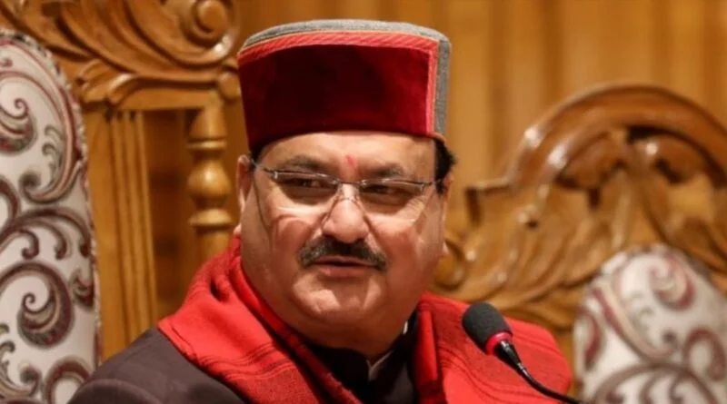 Nadda to visit Mandi, Kullu HIMACHAL HEADLINES