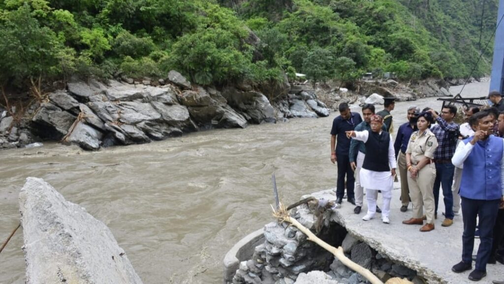 Governor Shukla visits flood-affected areas of Mandi HIMACHAL HEADLINES