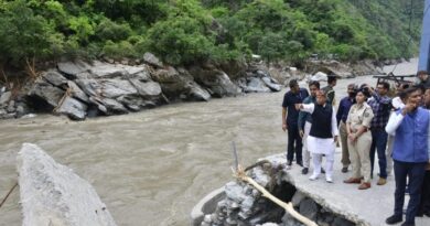 Governor Shukla visits flood-affected areas of Mandi HIMACHAL HEADLINES