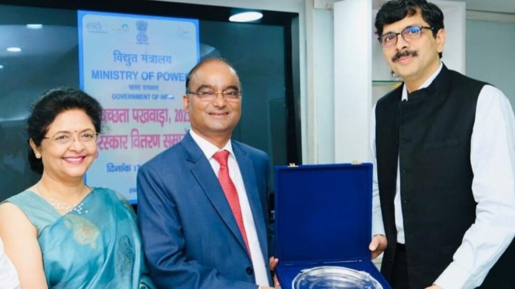 SJVN conferred with First Prize in Swachhta Pakhwada Awards 2023 by the Ministry of Power HIMACHAL HEADLINES
