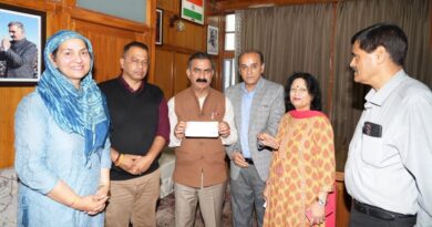 Shimla Mayor and councillors donate honorarium towards Aapada Rahat Kosh HIMACHAL HEADLINES