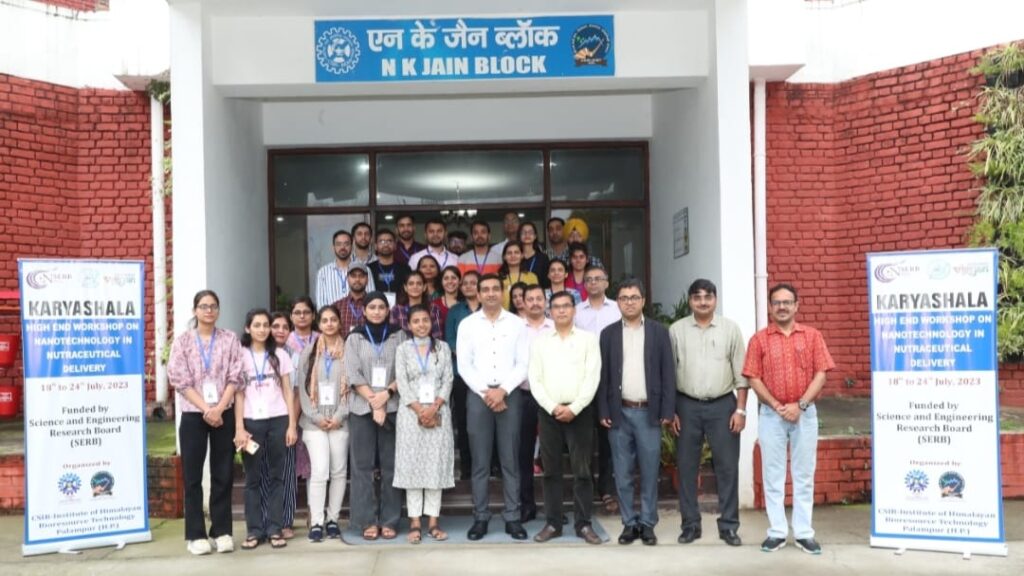 CSIR (IHBT) Palampur organizes a workshop on Nanotechnology in Nutraceutical Delivery HIMACHAL HEADLINES