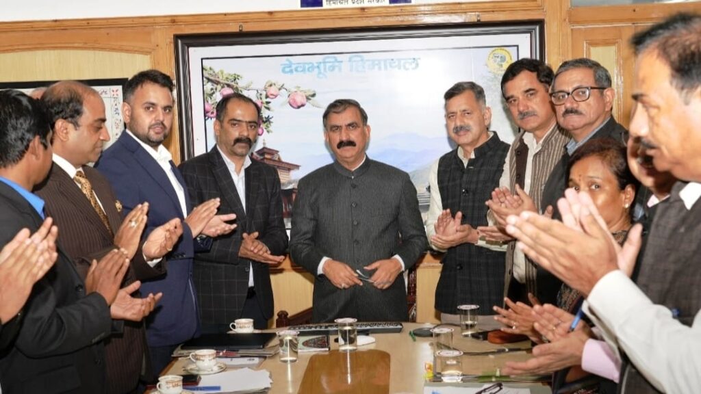 Sukhu launches HRMS online system of RD department HIMACHAL HEADLINES