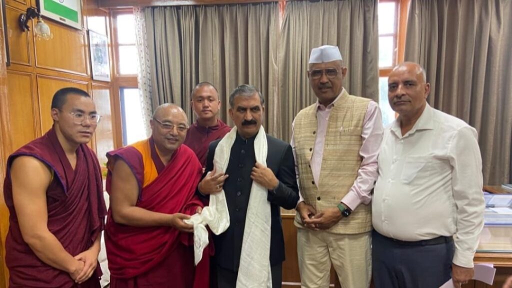 A delegation led by MLA Ravi Thakur thanked CM Sukhu for providing six crores for Lahaul-Spiti A delegation led by MLA Ravi Thakur thanked CM Sukhu for providing six crores for Lahaul-Spiti HIMACHAL HEADLINES