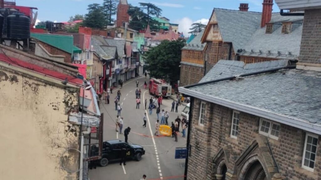 PBI team of NSG to probe cause of food eatery blast in Mall Road Shimla: DGP HIMACHAL HEADLINES