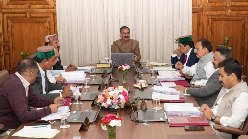 Himachal Cabinet Decisions Himachal Cabinet Decisions HIMACHAL HEADLINES
