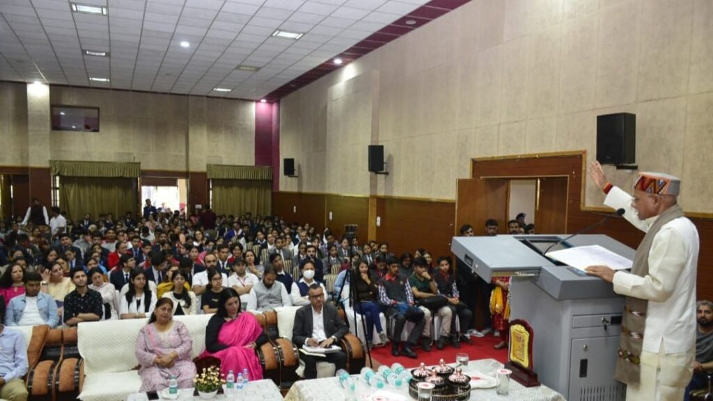 Hard work is the Key to Success: Governor Shukla HIMACHAL HEADLINES