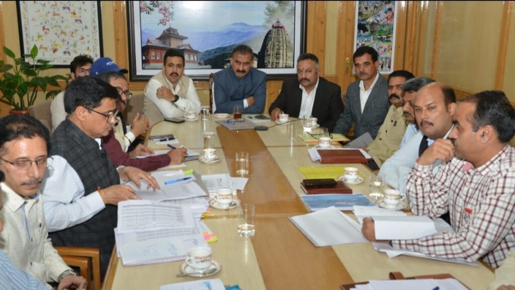 Roads restoration of apple belts to be done on priority, Govt sanctions Rs. 23 Cr : Sukhu Roads restoration of apple belts to be done on priority, Govt sanctions Rs. 23 Cr : Sukhu HIMACHAL HEADLINES