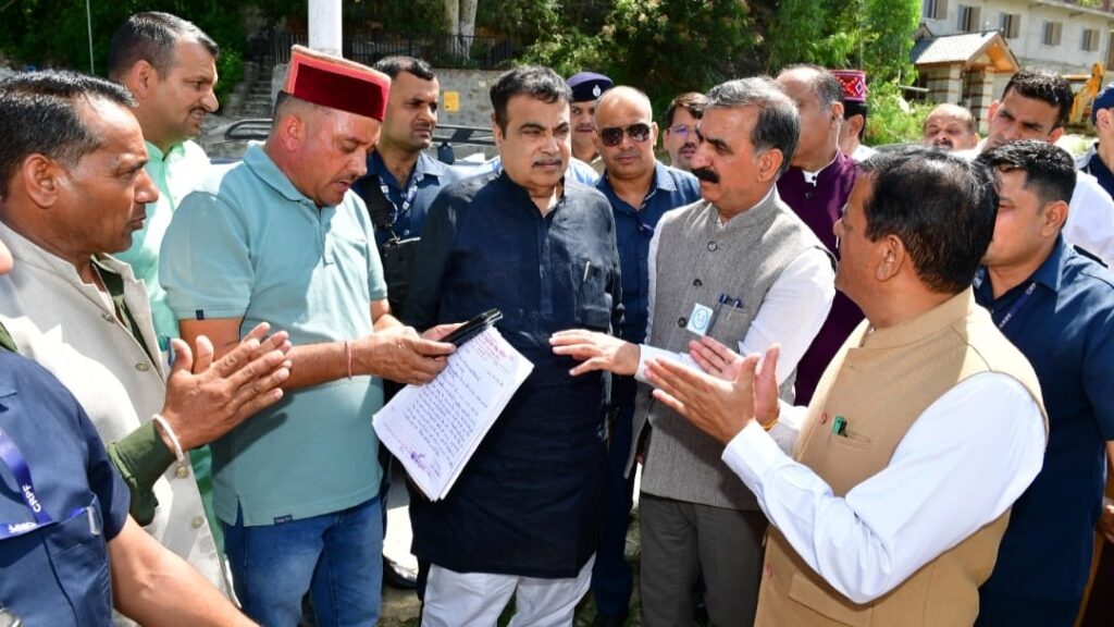 IIT Roorkee, IIT Mandi, and NHAI to submit a report on Himachal's landslide-affected ecological fragile areas: Gadkari HIMACHAL HEADLINES