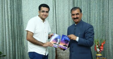 Sukhu releases book on poems by 17 year old Hridayansh Khera HIMACHAL HEADLINES