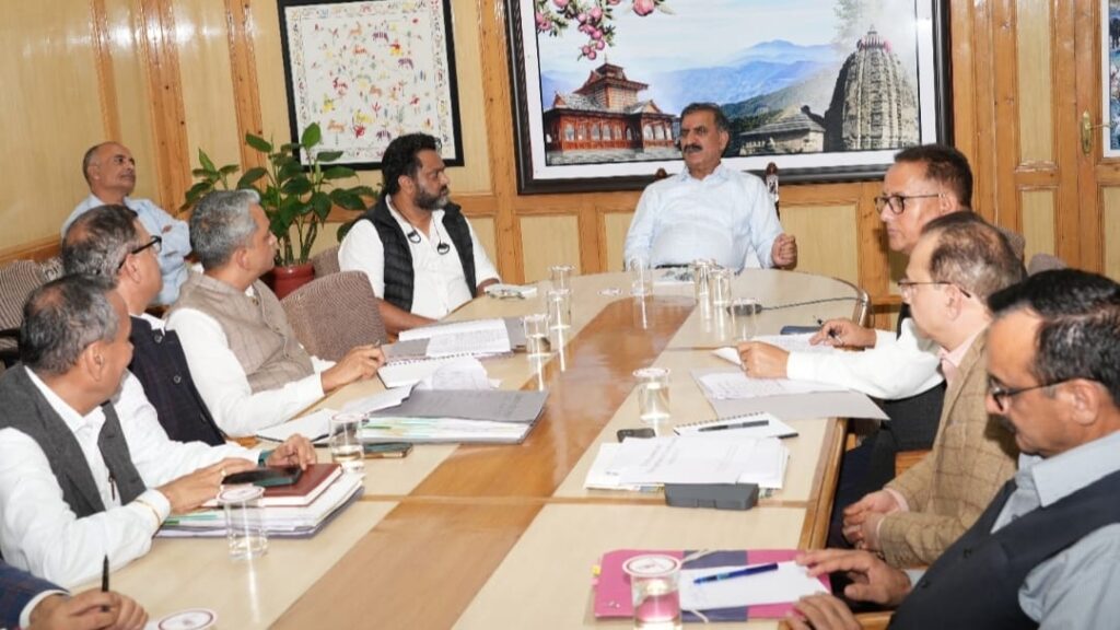 Ensure Immediate preparatory work of Zoological Park Bankhandi: Sukhu Ensure Immediate preparatory work of Zoological Park Bankhandi: Sukhu HIMACHAL HEADLINES