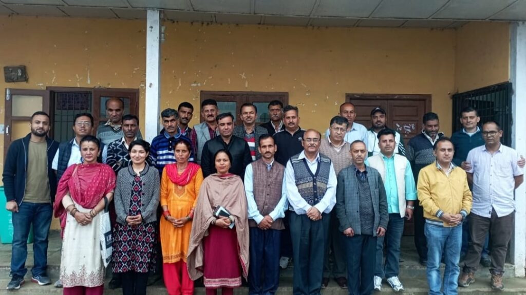 Mohanlal became the president of PTA association of Degree College Chail Koti HIMACHAL HEADLINES