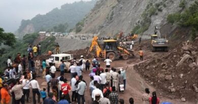 The capital town of Shimla is cut off from the rest of the country due to landslides HIMACHAL HEADLINES