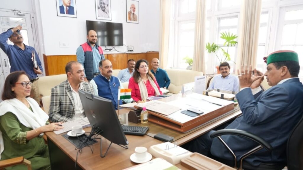 Social Justice and Empowerment Minister Dr. Dhani Ram Shandil presides over State Level Committee meeting Social Justice and Empowerment Minister Dr. Dhani Ram Shandil presides over State Level Committee meeting HIMACHAL HEADLINES