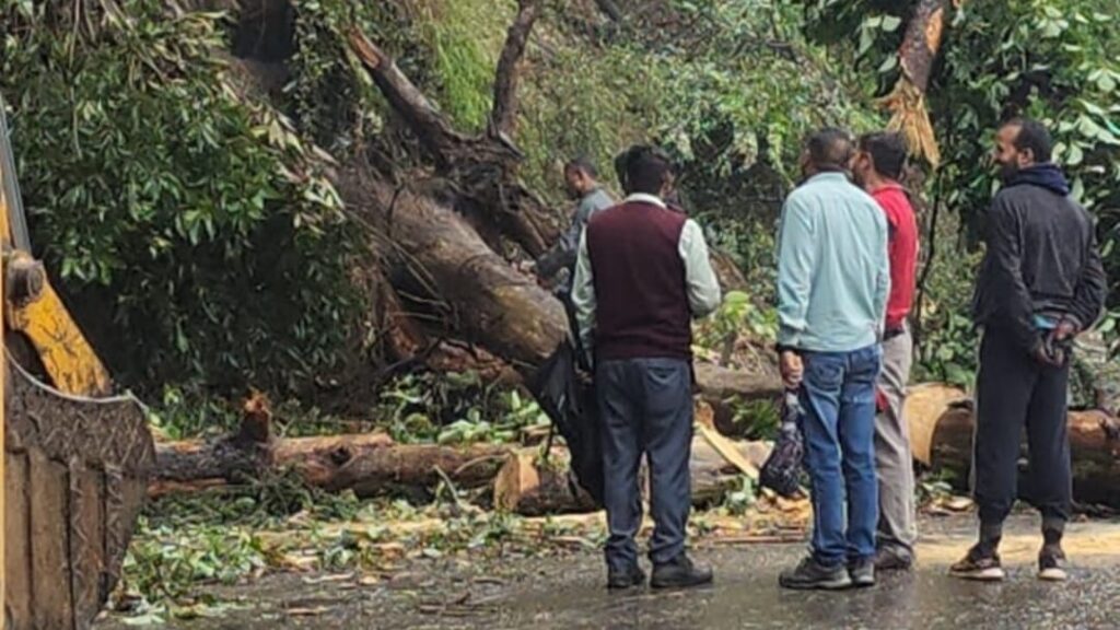 Vehicular traffic disrupted on Old Hindustan-Tibet National Highway 5 at many places, hundreds of vehicles stranded Vehicular traffic disrupted on Old Hindustan-Tibet National Highway 5 at many places, hundreds of vehicles stranded HIMACHAL HEADLINES