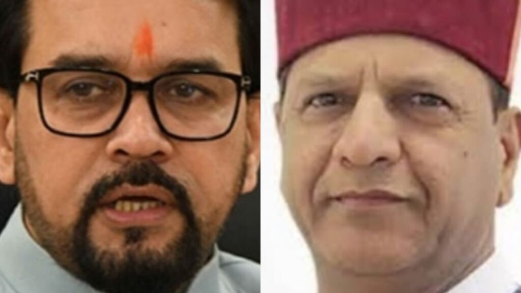 Union Minister Anurag Thakur and State President Dr. Rajeev Bindal expressed grief over the loss due to heavy rains HIMACHAL HEADLINES