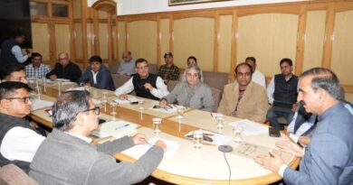 Chief Minister Sukhu directs for reinstating electricity and water schemes in a time-bound manner HIMACHAL HEADLINES