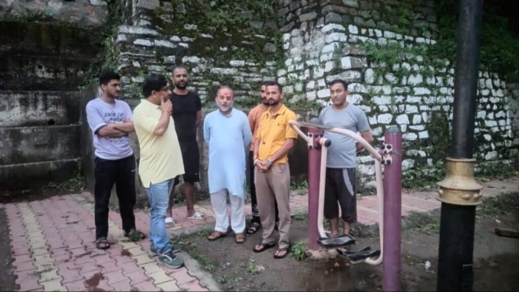 SDM did cleanliness in the city and surprise inspection of Nehru Ground Rajgarh HIMACHAL HEADLINES