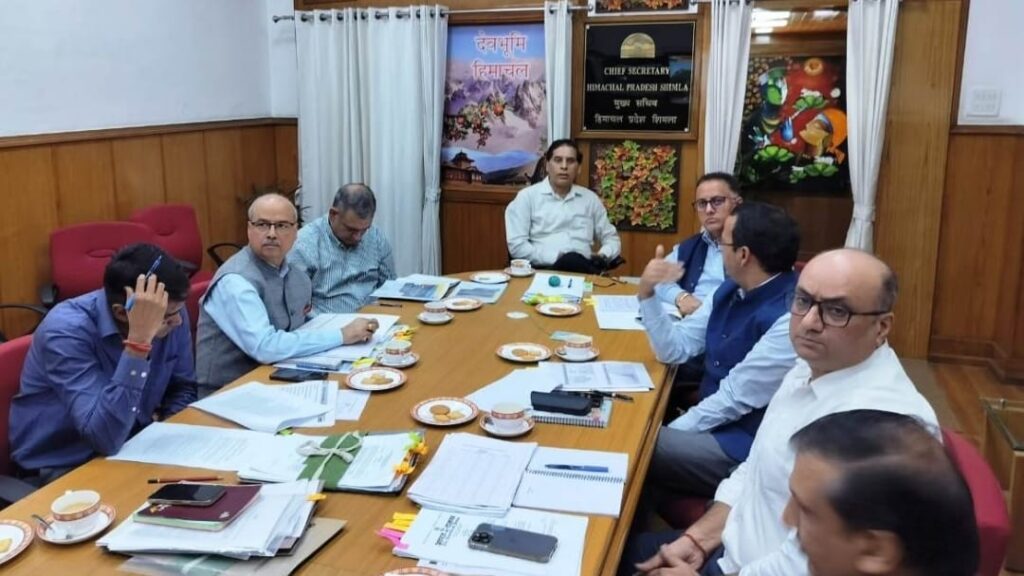 CS Parbodh Saxena directed officials to take stringent action for violation of the Dam Safety Act CS Parbodh Saxena directed officials to take stringent action for violation of the Dam Safety Act HIMACHAL HEADLINES