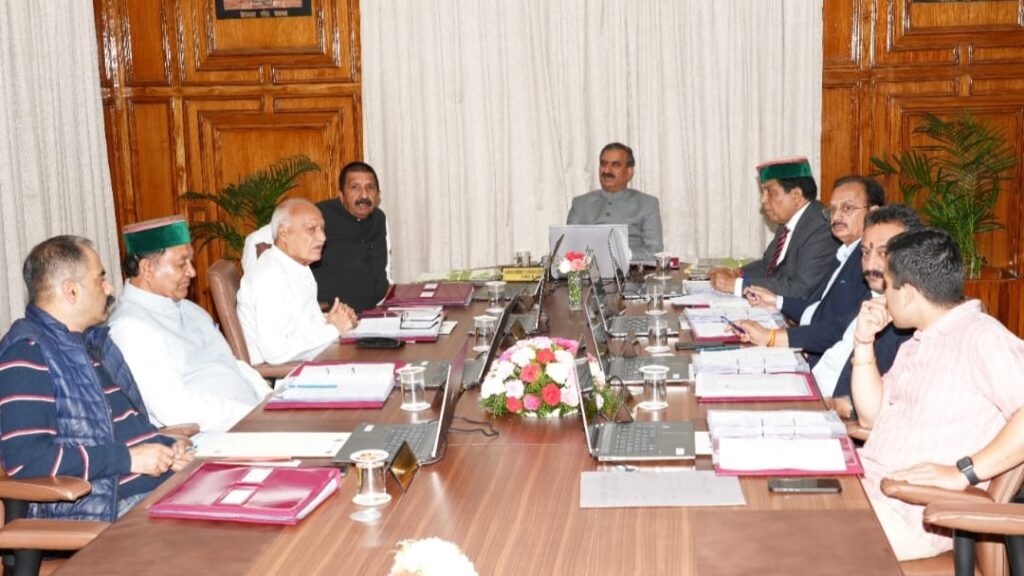 Himachal Cabinet Decisions Himachal Cabinet Decisions HIMACHAL HEADLINES