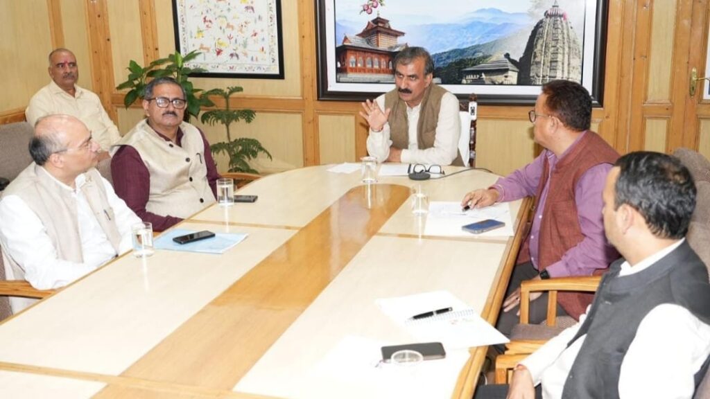 Complete assessment of damages within three days, Sukhu to all DCs Complete assessment of damages within three days, Sukhu to all DCs HIMACHAL HEADLINES