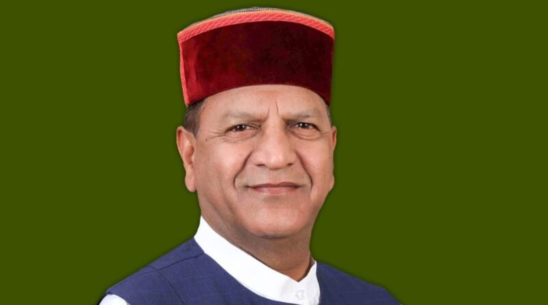 Sukhu once again made announcements as part of a well thought out strategy to deceive the people of Himachal Pradesh: Bindal HIMACHAL HEADLINES