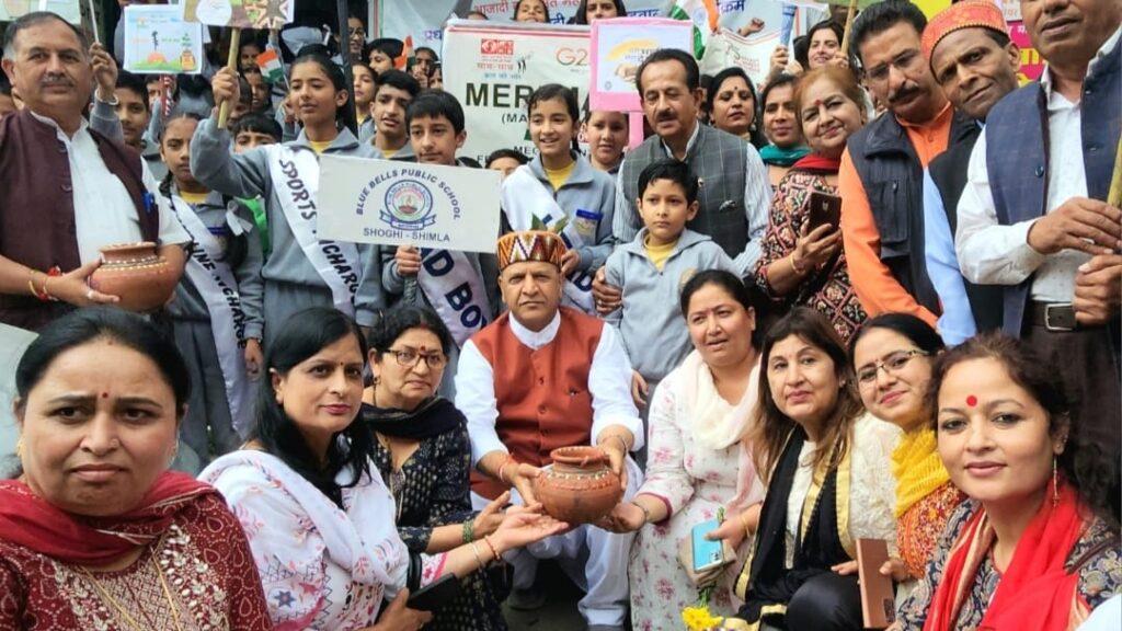 Dr. Rajeev Bindal inaugurated the Meri Mati-Mera Desh program Dr. Rajeev Bindal inaugurated the Meri Mati-Mera Desh program HIMACHAL HEADLINES