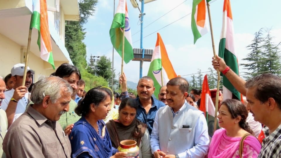 Instead of blaming BJP, Congress should take action on Rajindra Rana's letter: Kashyap Instead of blaming BJP, Congress should take action on Rajindra Rana's letter: Kashyap HIMACHAL HEADLINES