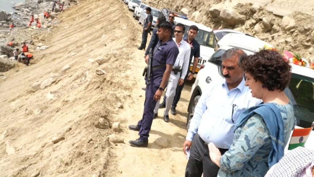 Declare Himachal’s natural calamity as National Disaster : Priyanka Gandhi Declare Himachal’s natural calamity as National Disaster : Priyanka Gandhi HIMACHAL HEADLINES