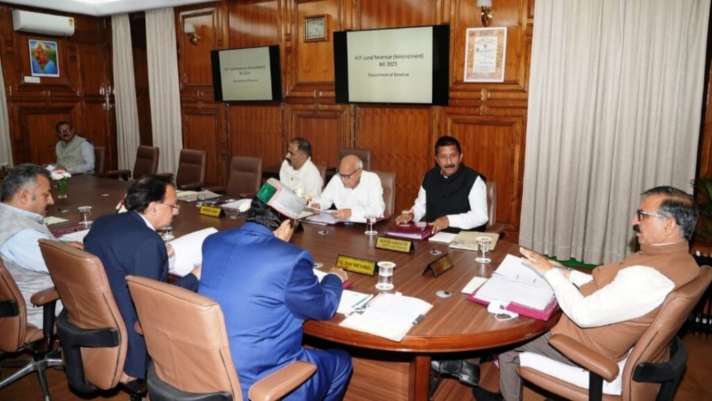 Himachal Cabinet Decisions Himachal Cabinet Decisions HIMACHAL HEADLINES