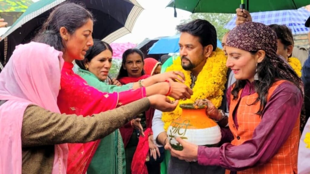 Law and order has broken down in Himachal Pradesh: Anurag HIMACHAL HEADLINES