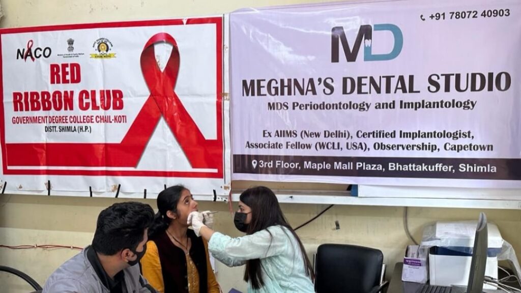 Medical camp organized in Degree College Chail Koti - Health checkup of 150 students and teachers HIMACHAL HEADLINES