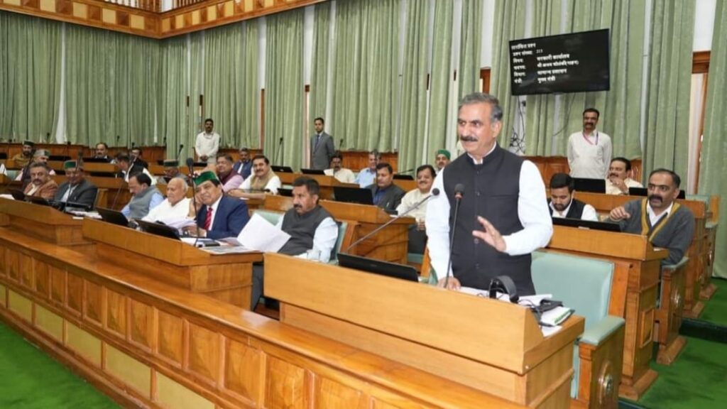 BJP facilitated power company should be ready to face cancelation: CM Sukhu warns in Assembly HIMACHAL HEADLINES