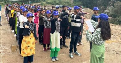 Cleanliness oath administered to students in Chail Koti College HIMACHAL HEADLINES