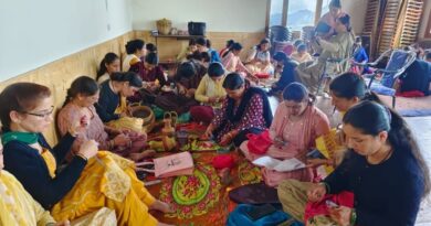 Women trained on livelihood earning in a five-day training camp at Dhali Panchayat by State Rural Development Institute HIMACHAL HEADLINES