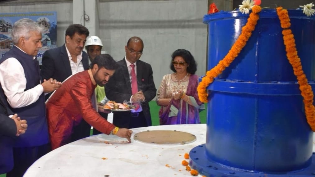 Mechanical Spinning of 60 MW NMHEP successfully conducted at Mori Project Mechanical Spinning of 60 MW NMHEP successfully conducted at Mori Project HIMACHAL HEADLINES