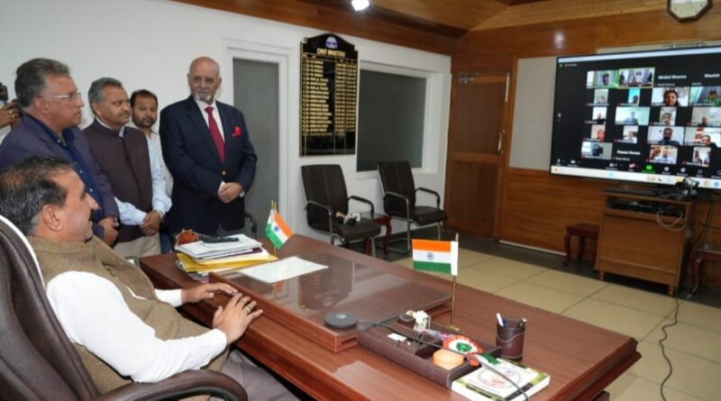 CM Sukhu invites Himachali Diaspora in the UAE to invest in the state's green sector HIMACHAL HEADLINES