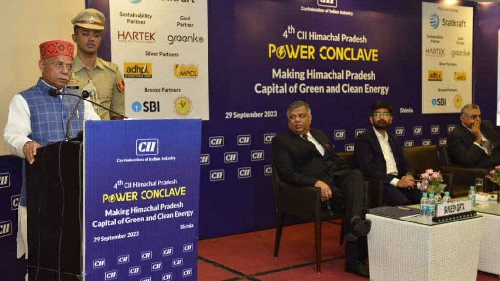 Governor Shukla stresses working together in the green and clean energy sector HIMACHAL HEADLINES