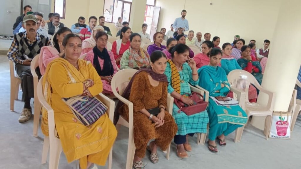 People participated enthusiastically in the Gram Sabha meeting in Junga People participated enthusiastically in the Gram Sabha meeting in Junga HIMACHAL HEADLINES