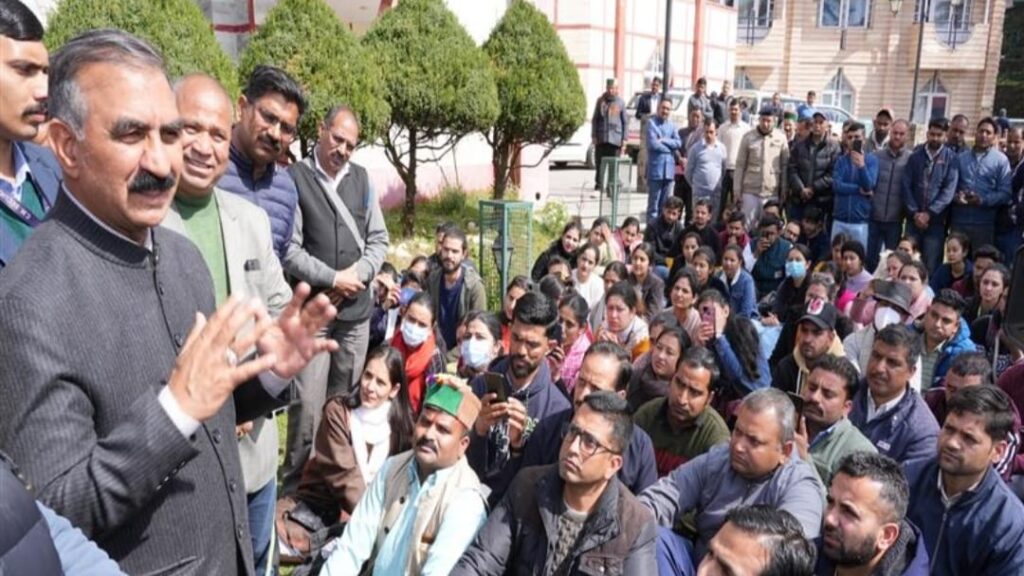Himachal government will take any decision on outsourced employees only within the ambit of law HIMACHAL HEADLINES