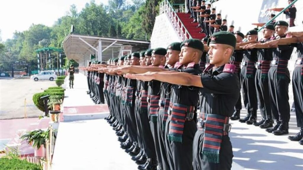 Passing out parade of first batch of Agniveers at 14 Gorkha Training Centre, Subathu HIMACHAL HEADLINES