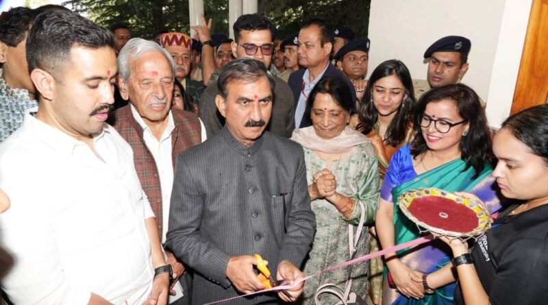 Sukhu inaugurates Science Learning & Creativity centre at Shoghi HIMACHAL HEADLINES