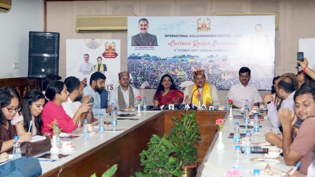 Himachal ready to welcome tourists on International Kullu Dussehra HIMACHAL HEADLINES