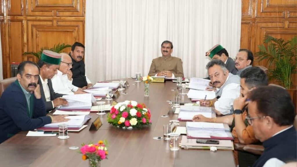 Himachal Cabinet Decisions Himachal Cabinet Decisions HIMACHAL HEADLINES