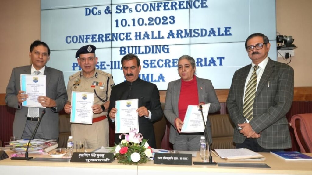 CM releases SOP to deal with NDPS cases, says will curb illicit drug trafficking effectively CM releases SOP to deal with NDPS cases, says will curb illicit drug trafficking effectively HIMACHAL HEADLINES