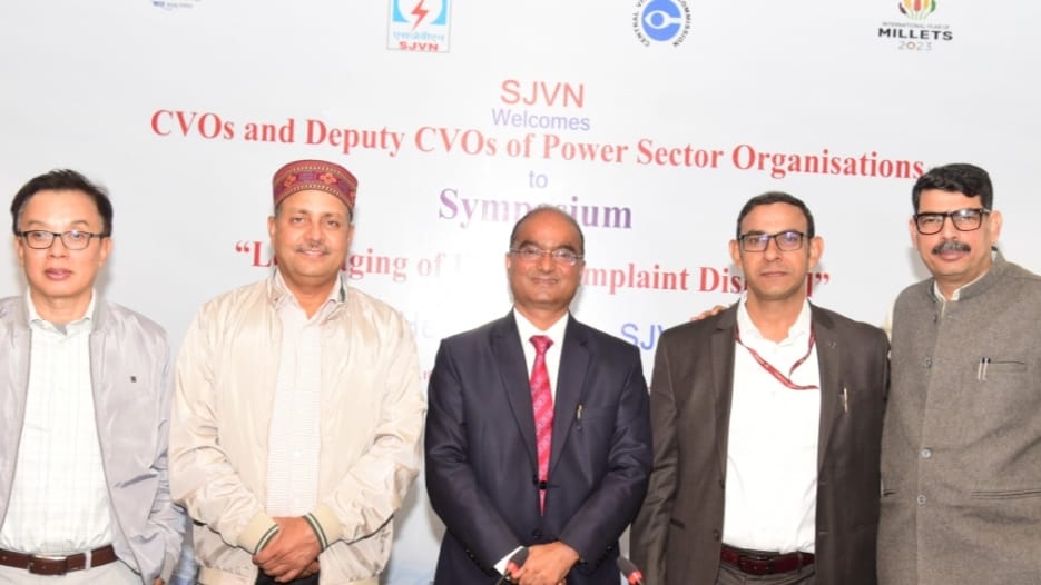 Nand Lal Sharma, CMD, SJVN inaugurates Symposium under the Vigilance Awareness campaign HIMACHAL HEADLINES